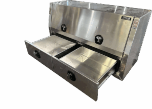 Dual Drawers opened