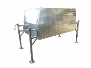 1100 checker flat doors