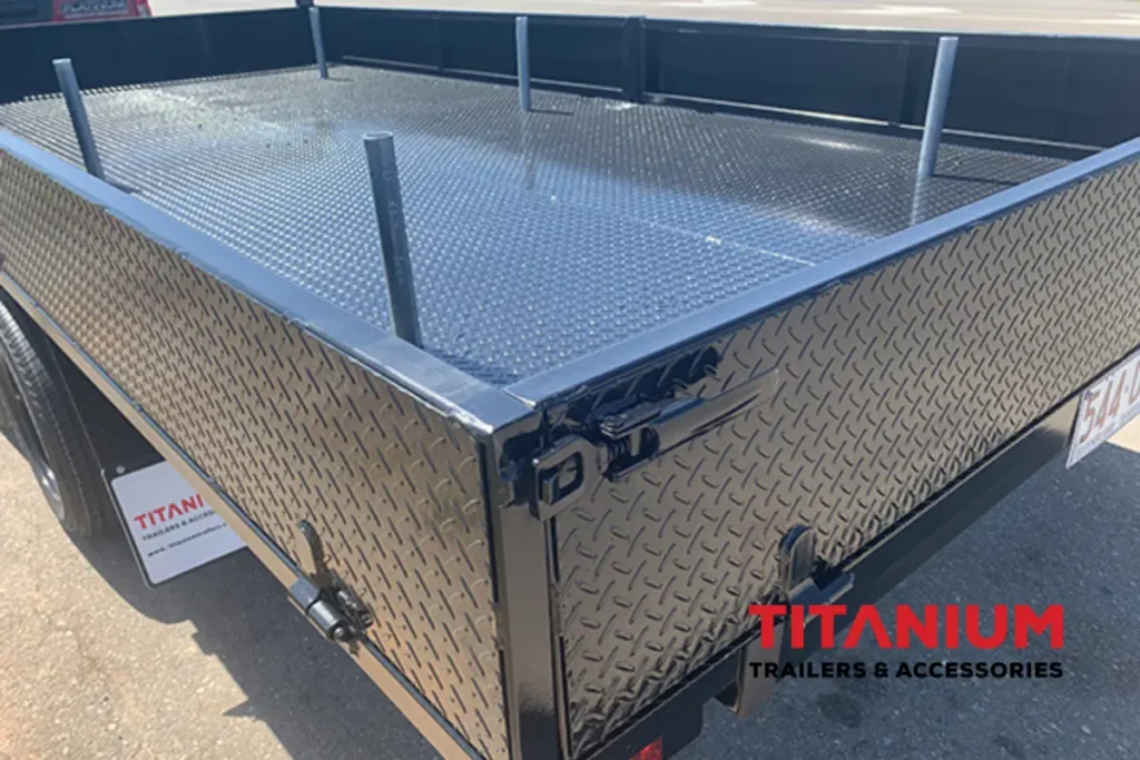 flatbed closeup