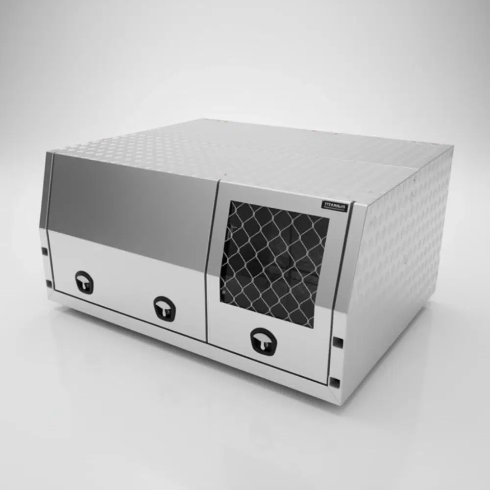 QTR Dogbox Canopy Checker Flat Doors