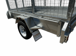7x5 Box Trailer Closeup