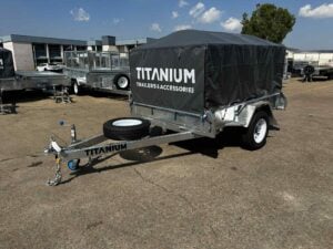 8x5 Single Axle with Cover
