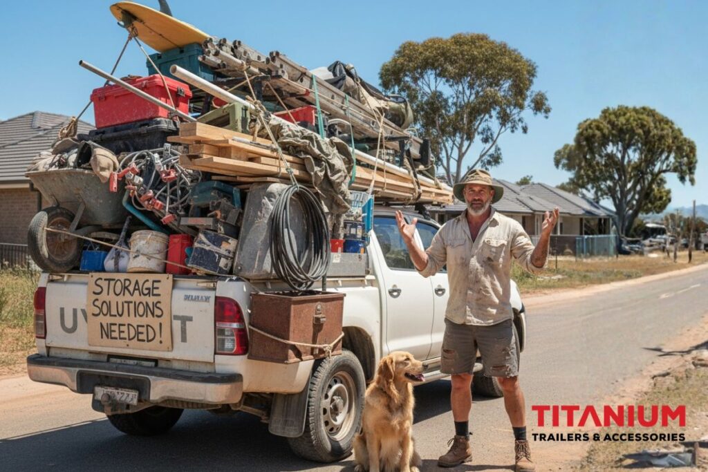 Hilux badly needed storage