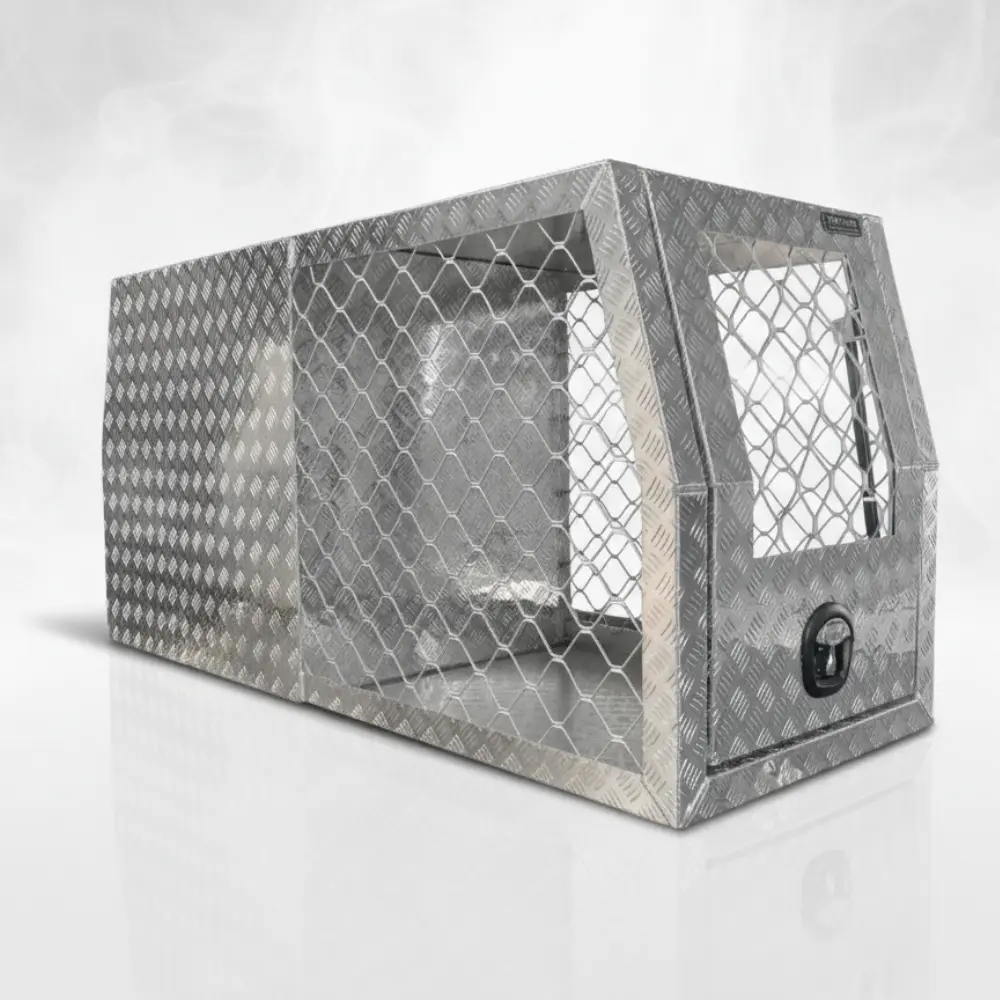 Dog Box Half Mesh Checker