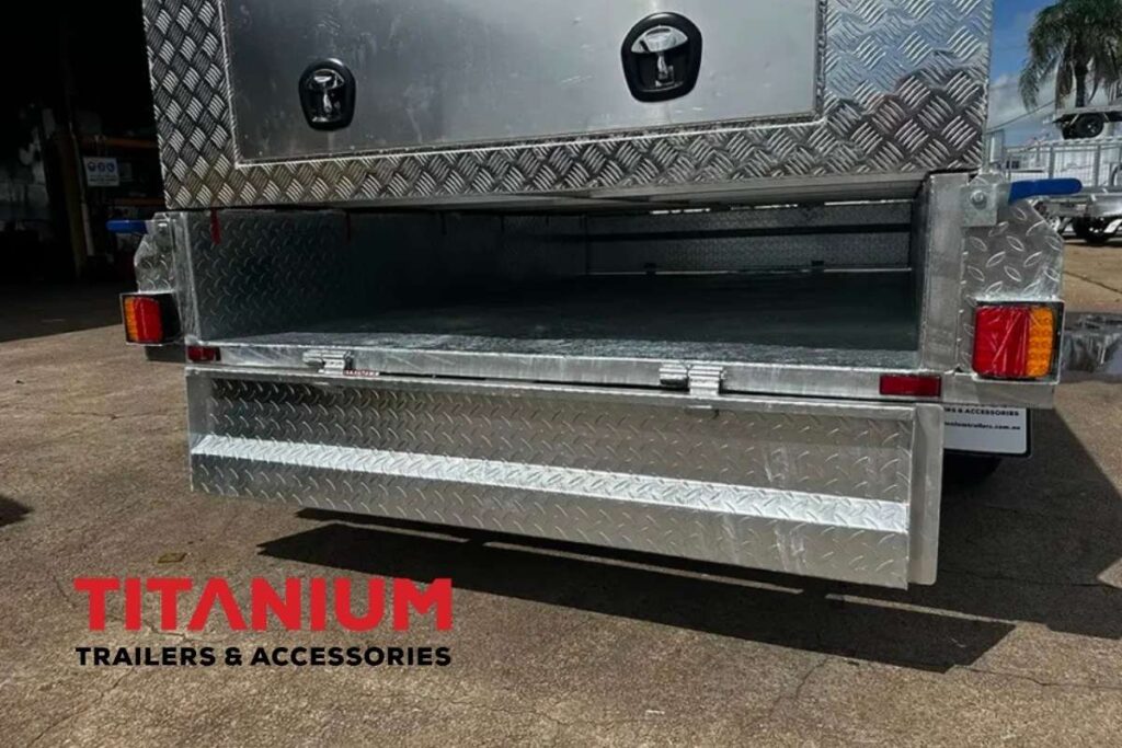Under Tray section Tradesman Trailer