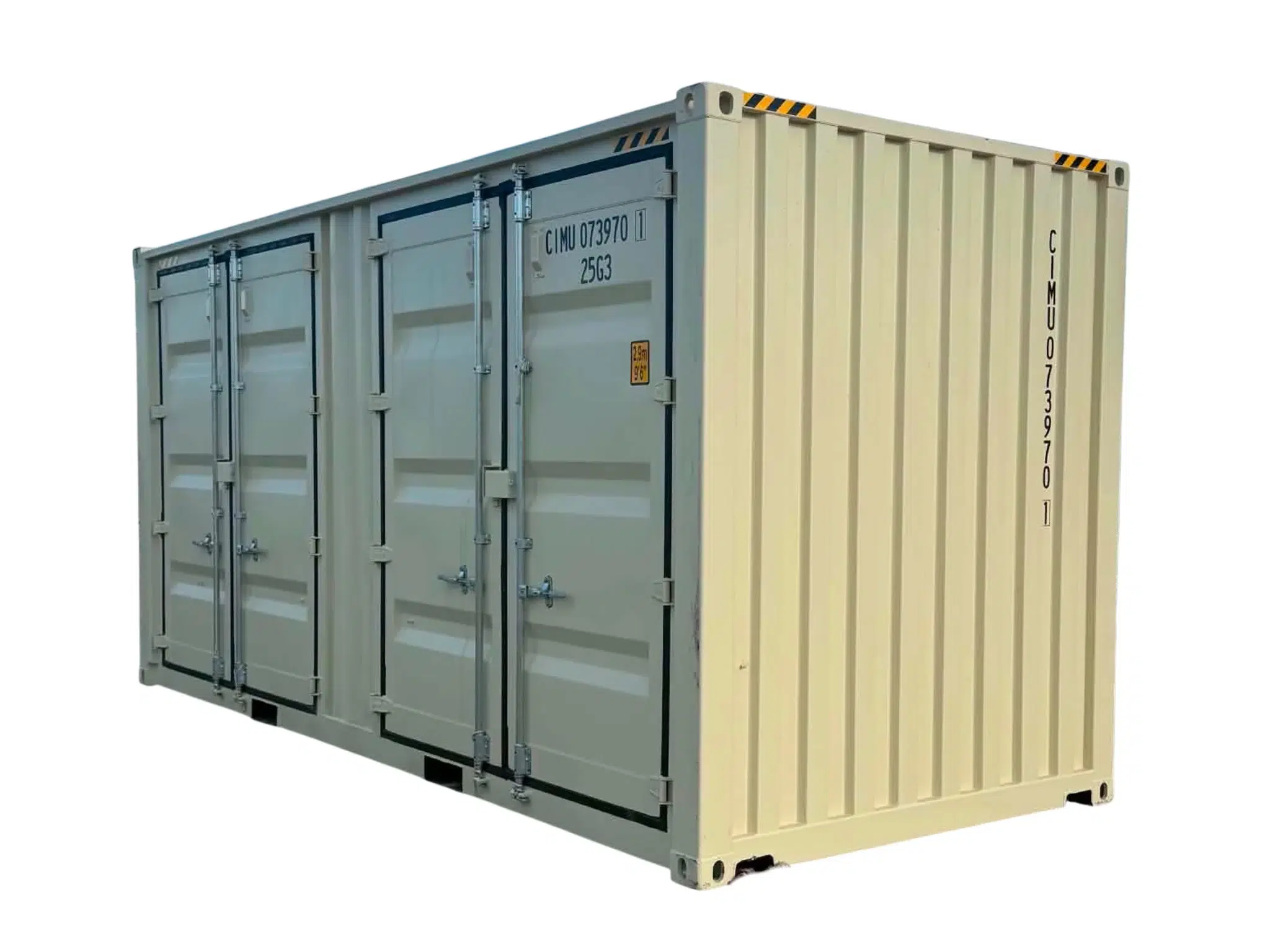 20ft 2 door side opening shipping container