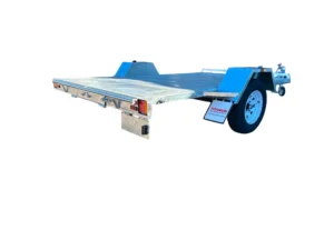ATV trailer side rear view